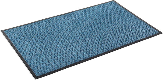 Kempf Water Retainer Entrance Mat, Indoor Outdoor Rubber Rug, Moisture Trapping, Absorbent Mat, 18