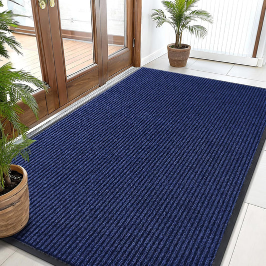 OLANLY Front Door Mat Indoor Outdoor Entrance, Waterproof Heavy Duty Doormat, Fade Resistant, Low
