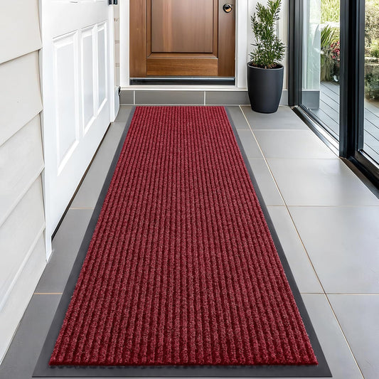 OLANLY Front Door Mat Indoor Outdoor Entrance, Waterproof Heavy Duty Doormat, Fade Resistant, Low