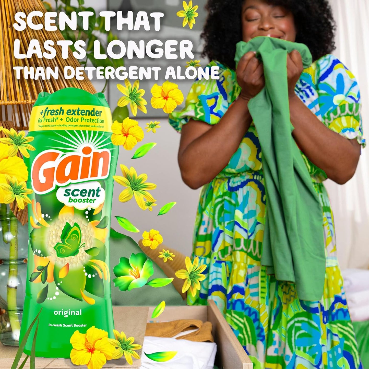 Gain Fireworks In-Wash Scent Booster Beads, Original, 18.2 oz