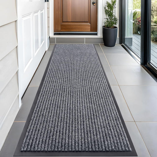 OLANLY Front Door Mat Indoor Outdoor Entrance, Waterproof Heavy Duty Doormat, Fade Resistant, Low