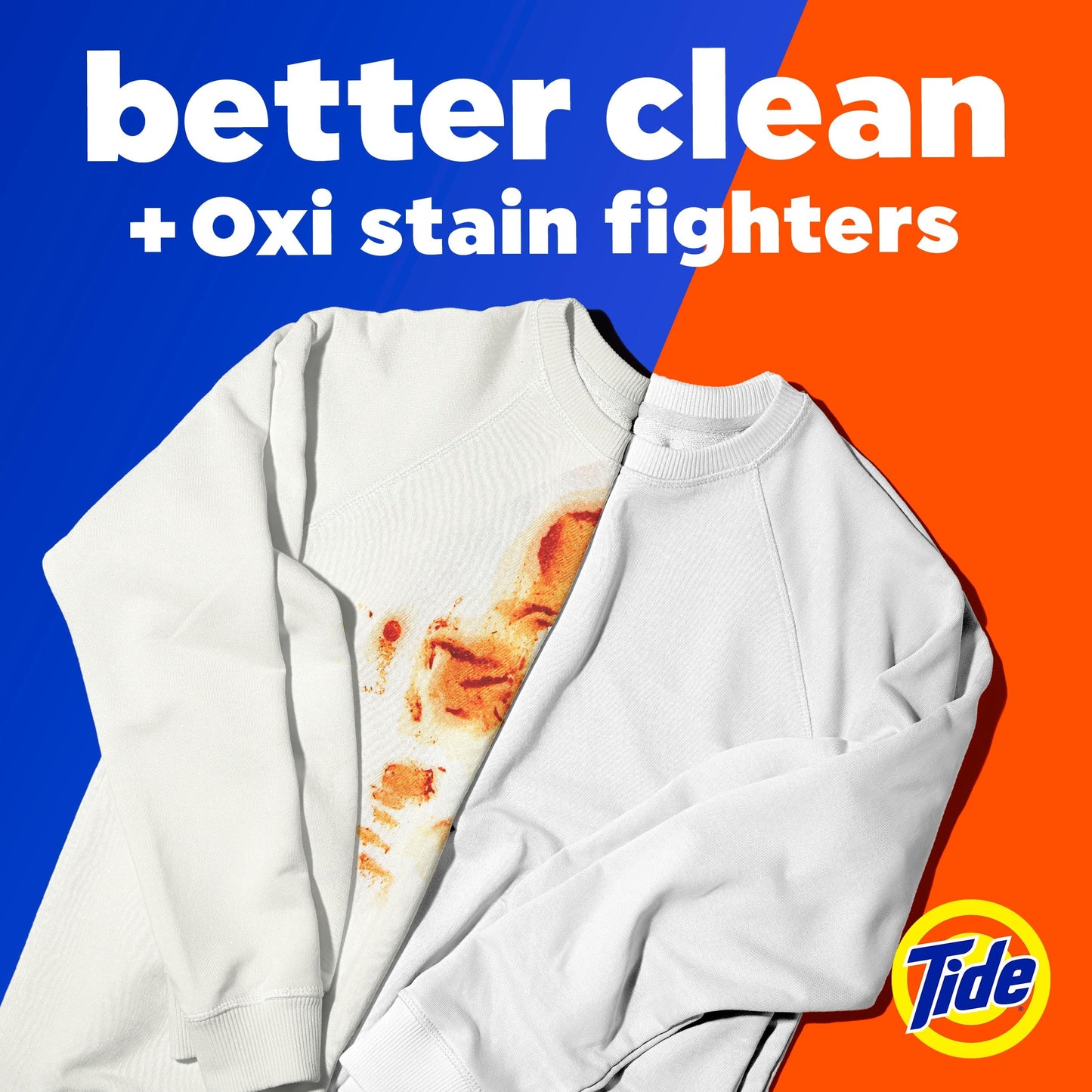 Tide 4-in-1 Ultra Oxi PODS Laundry Detergent Pacs, 85 Count, HE Compatible, Built in Pre-treater