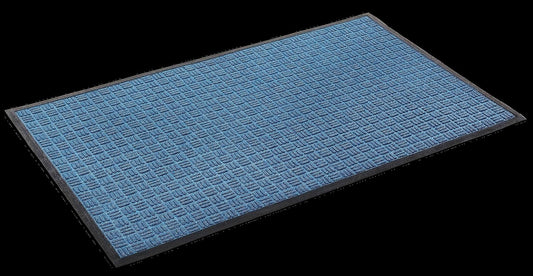 Kempf Water Retainer Entrance Mat, Indoor Outdoor Rubber Rug, Moisture Trapping, Absorbent Mat (4'