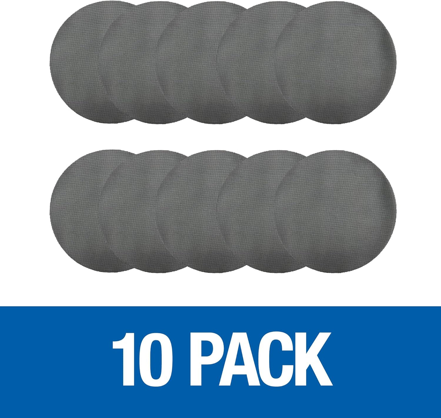 Floor Sanding Screen Disc, 10 Pack, 15", Grit 80