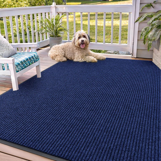 OLANLY Front Door Mat Indoor Outdoor Entrance, Waterproof Heavy Duty Doormat, Fade Resistant, Low
