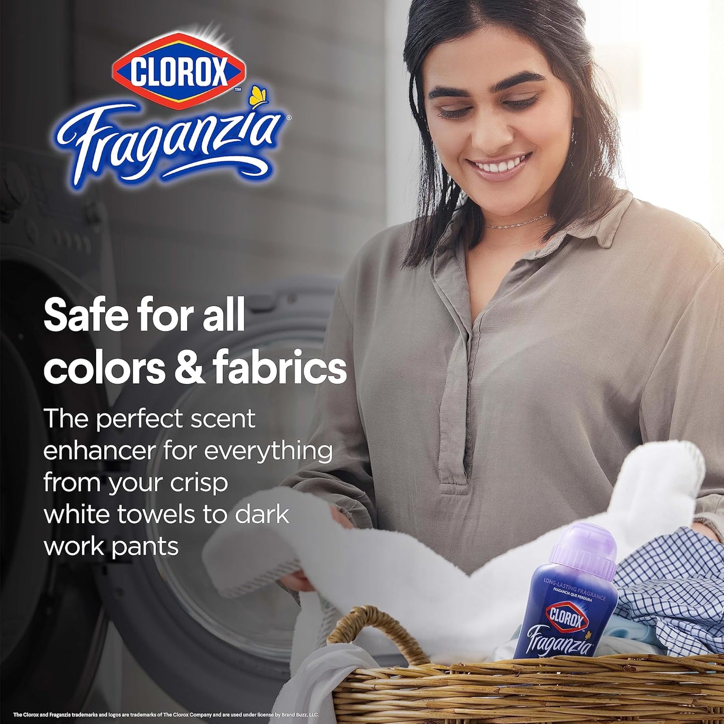 Clorox Fraganzia Scent Boosting in-Wash Laundry Crystals, Lavender - 12 Count - 18 Oz Each | Laundry Freshener Beads in Lavender Scent for Fresh, Clean, Great Smelling Clothes