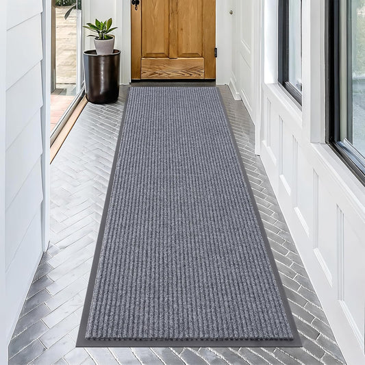 OLANLY Front Door Mat Indoor Outdoor Entrance, Waterproof Heavy Duty Doormat, Fade Resistant, Low