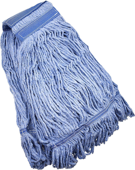 Mop Head Replacement Commercial Heavy Duty String Blue Wet Mop Heads for 3 Typs Commercial Mop