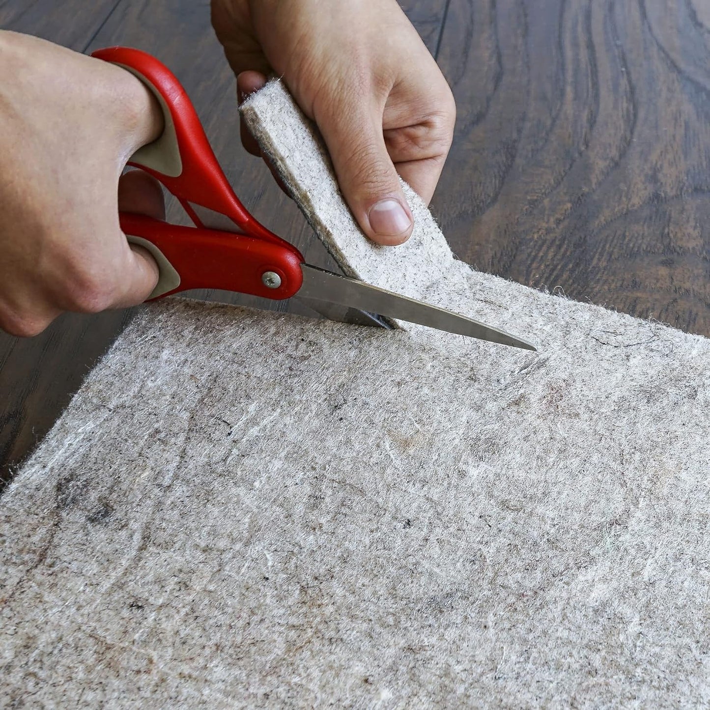 RUGPADUSA - Dual Surface - 10'x14' - 1/8" Thick - Felt + Rubber - Non-Slip Backing Rug Pad - Adds Low-Profile Comfort and Protection