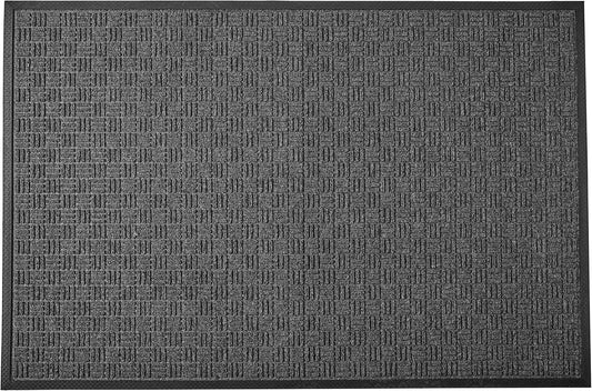 Kempf Water Retainer Entrance Mat, Indoor Outdoor Rubber Rug, Moisture Trapping, Absorbent Mat (4'