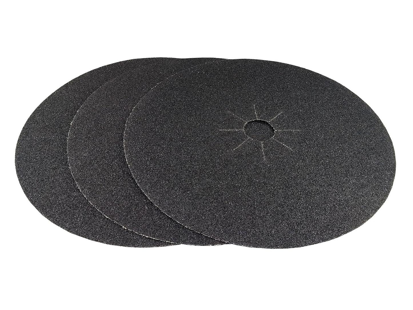 Starcke 16'' x 2'' Silicon Carbide Slotted Edger Floor Sanding Discs (10 Pack, 40 Grit)